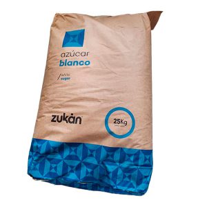 Azúcar Blanco Zukán (saco de 25 kg)